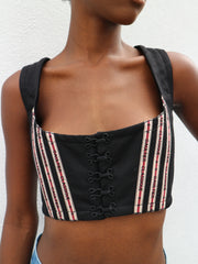 Jean Paul Gaultier - 1990's Cropped Bustier Top – House of Holthus